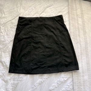 Black Francescas Mini Skirt